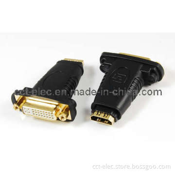 DVI (24+5) Female to HDMI Female Adaptor